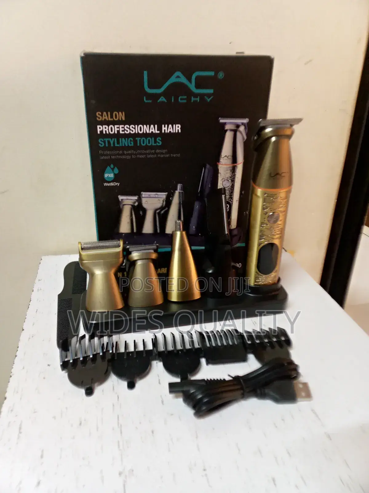 Hair Trimmer Set. Professional Hair Styling