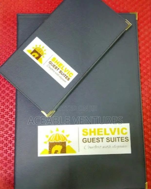 Menu Folder Branding A4 - main view