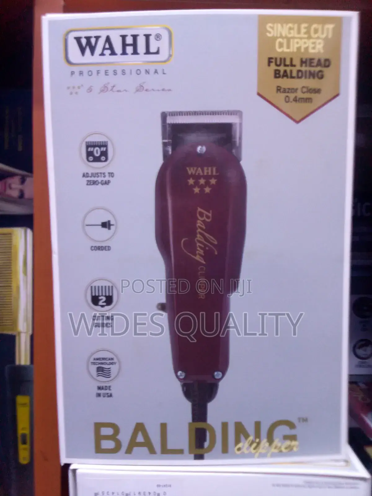 Wahl Balding Shaving Machine. Commercial Balding Machine