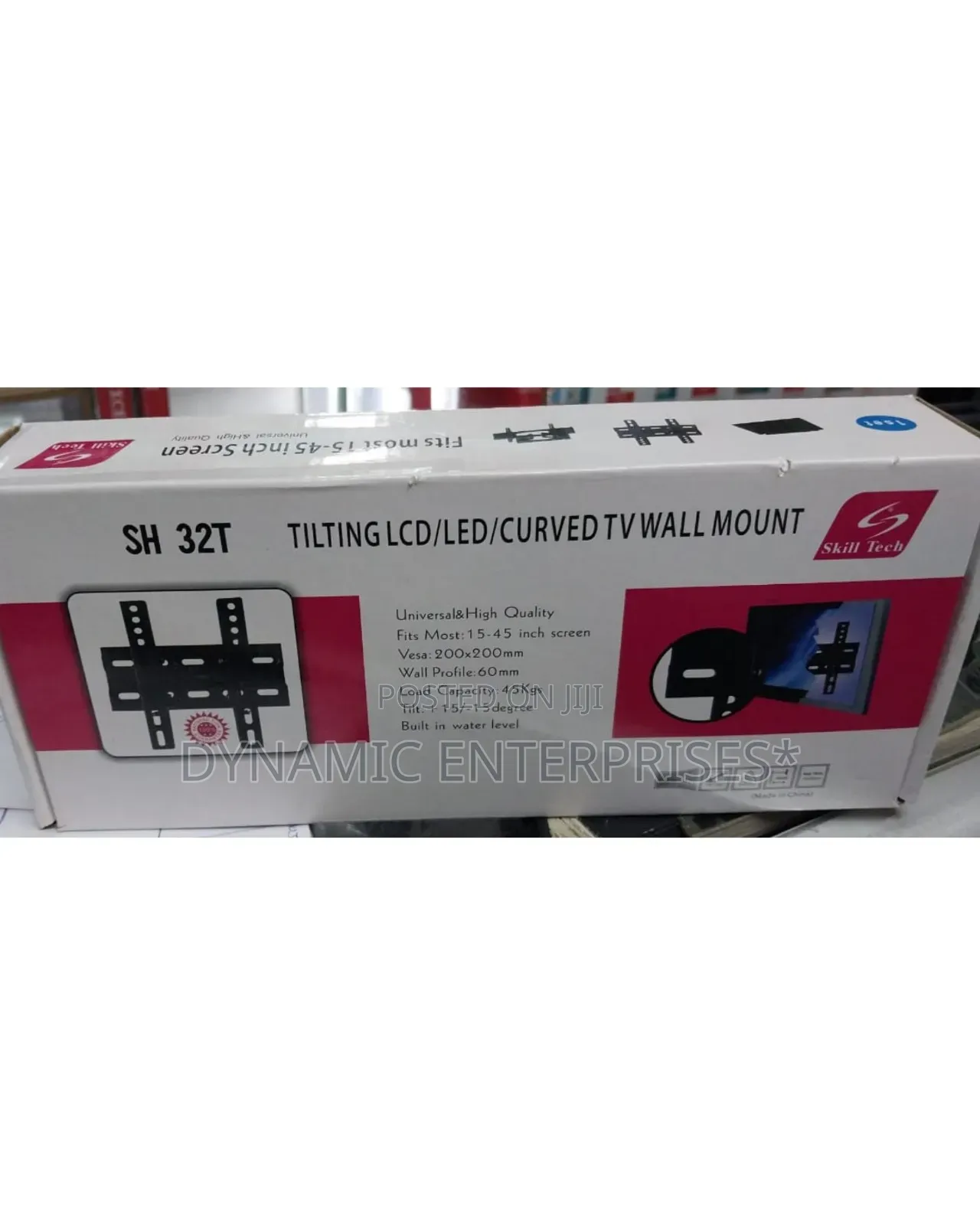 Skill Tech Sh 20t Tilting LCD/Led/Curved Tv Wall Mount