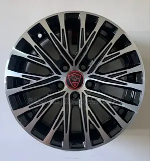 15 Inch Black Silver Rims 5 Holes | Strong, Stylish Durable