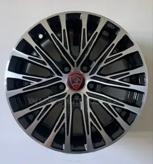 15 Inch Black Silver Rims 5 Holes | Strong, Stylish Durable
