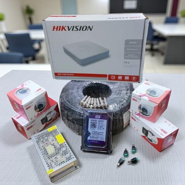 Smart Hybrid Colored Night Vision 4 Cam 1080p CCTV Kit