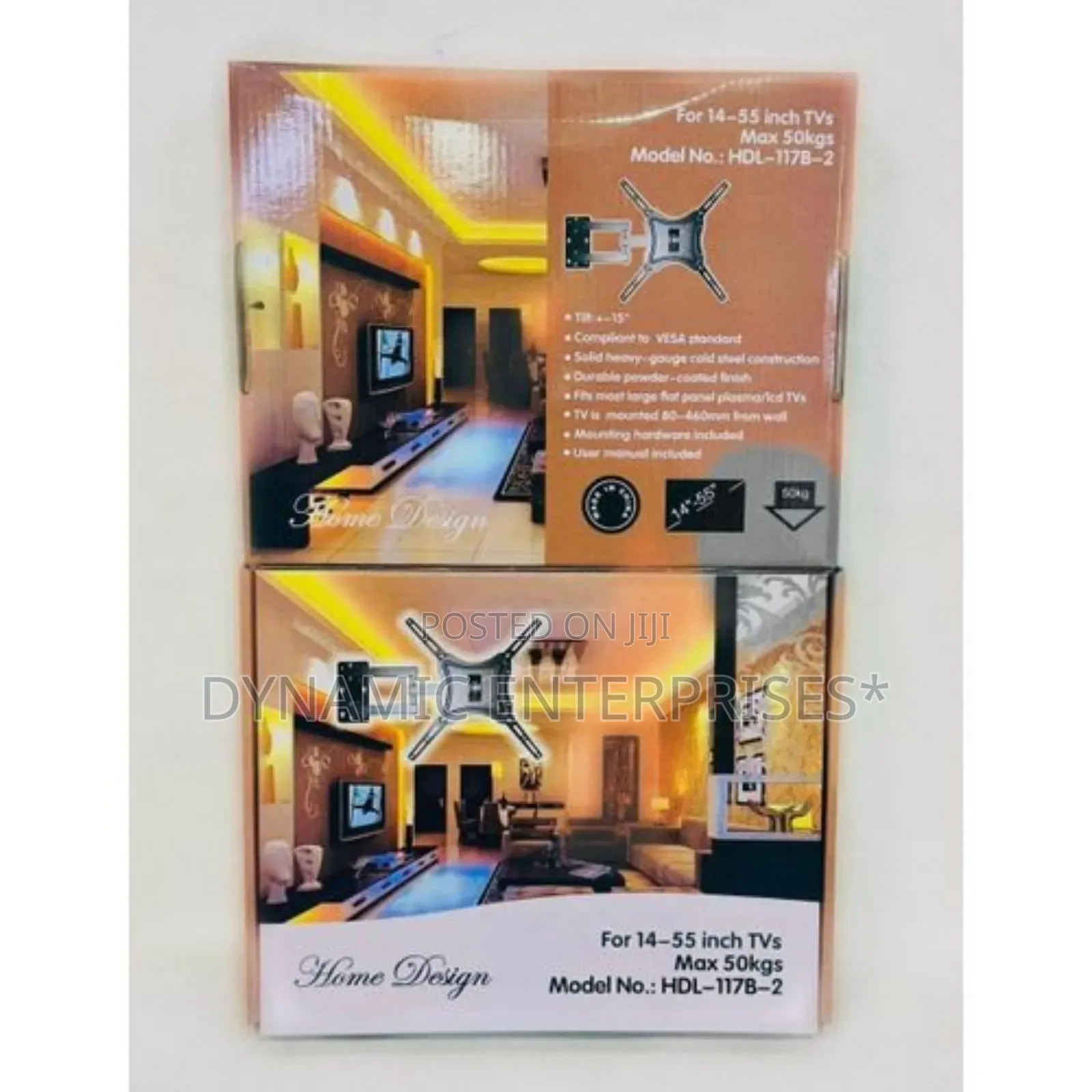 Home Design HDL-117b-2 Tv Wall Mount