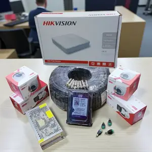 4 Cam Smart Hybrid Colored Night Vision 1080p CCTV Pack