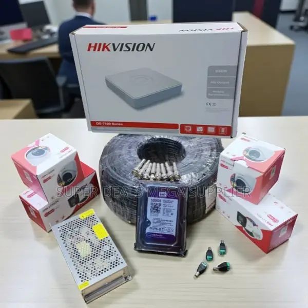 4 Cam Smart Hybrid Colored Night Vision 1080p CCTV Pack