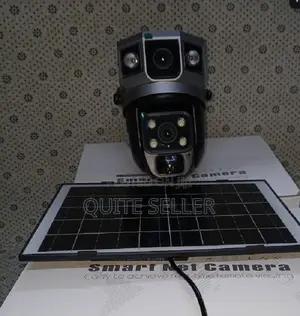 V380 Pro 4g Lte Solarpanel Dual Lens CCTV With PTZ Outdoor Cam
