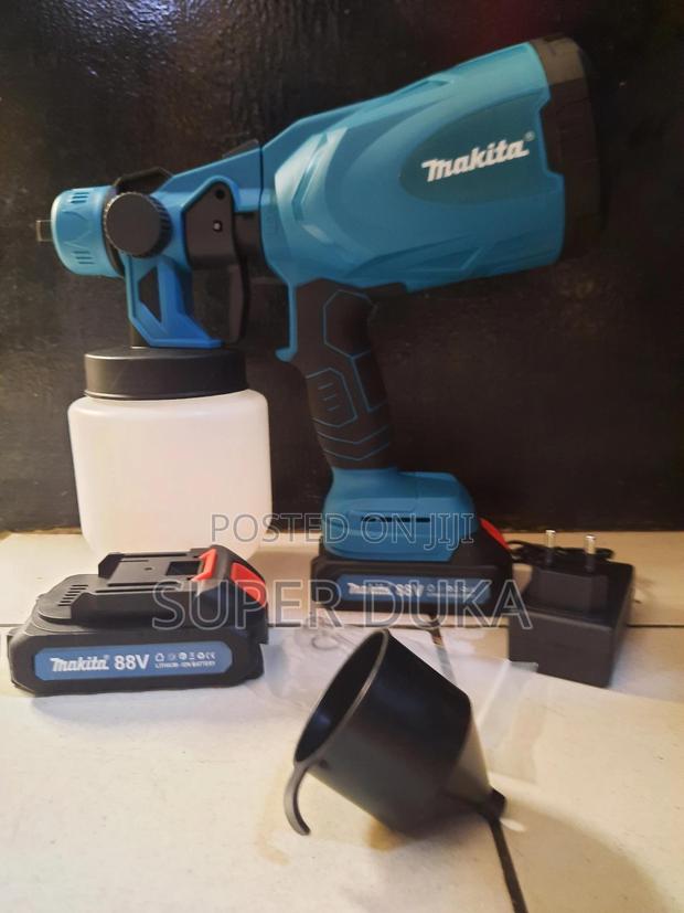 Spray Gun.88v Makita Cordless Paint Sprayer.2 Rechargeable Batteries