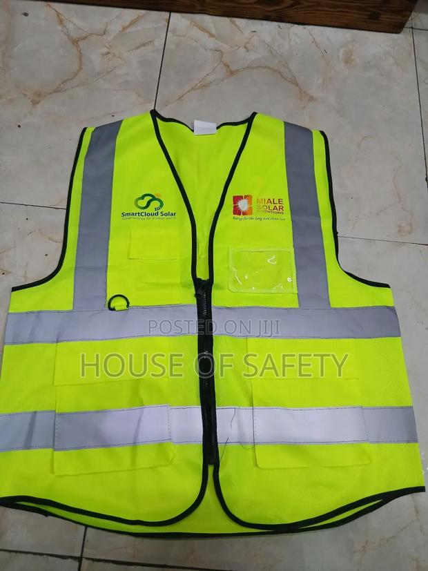 Athi Project Reflectors Vest In Luminous Green
