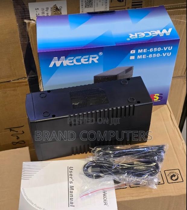 Mecer 650va Power Back Up Ups Machine With 360 Watts - main view