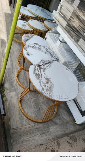 Imported Modern Marble Nesting Coffee Table 3 In 1 - main view
