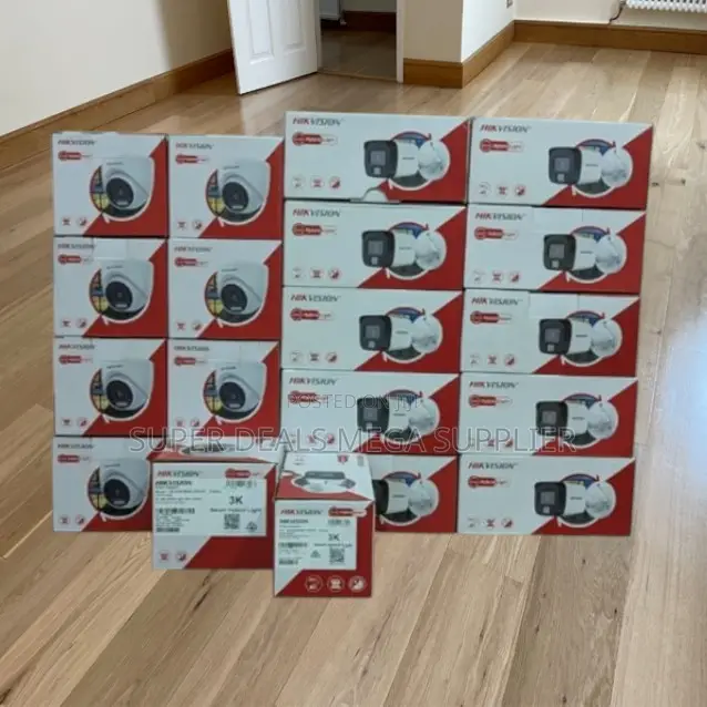 Hikvision 1080p Full Hd 2mp Smart Hybrid Light Voice Sound CCTV Camera