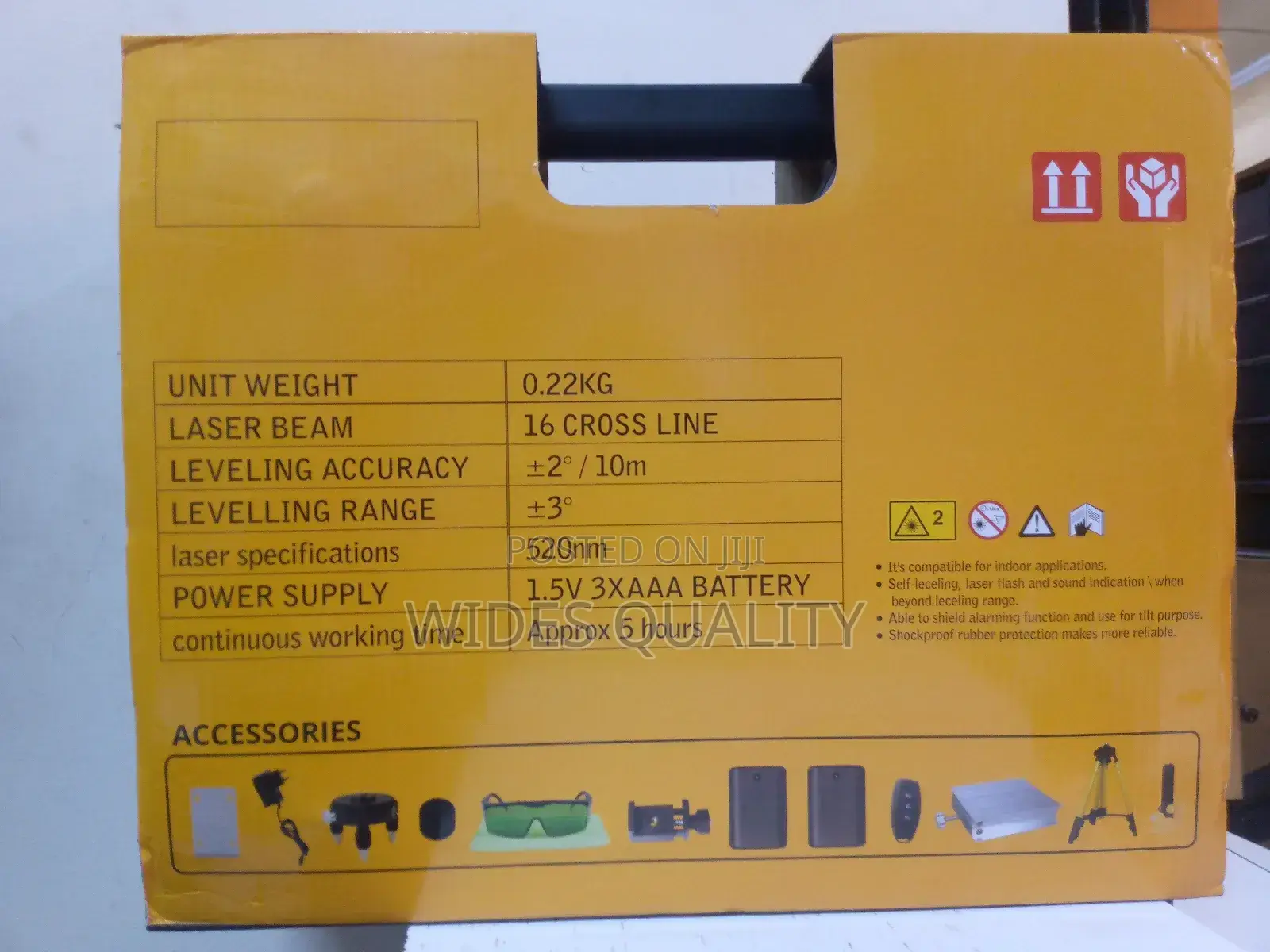 Dewalt Laser Level Machine. Rechargeable Laser Level
