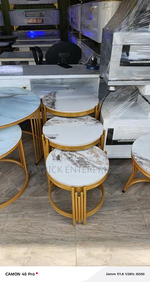 Imported Modern Marble Nesting Coffee Table 3 In 1 - main view