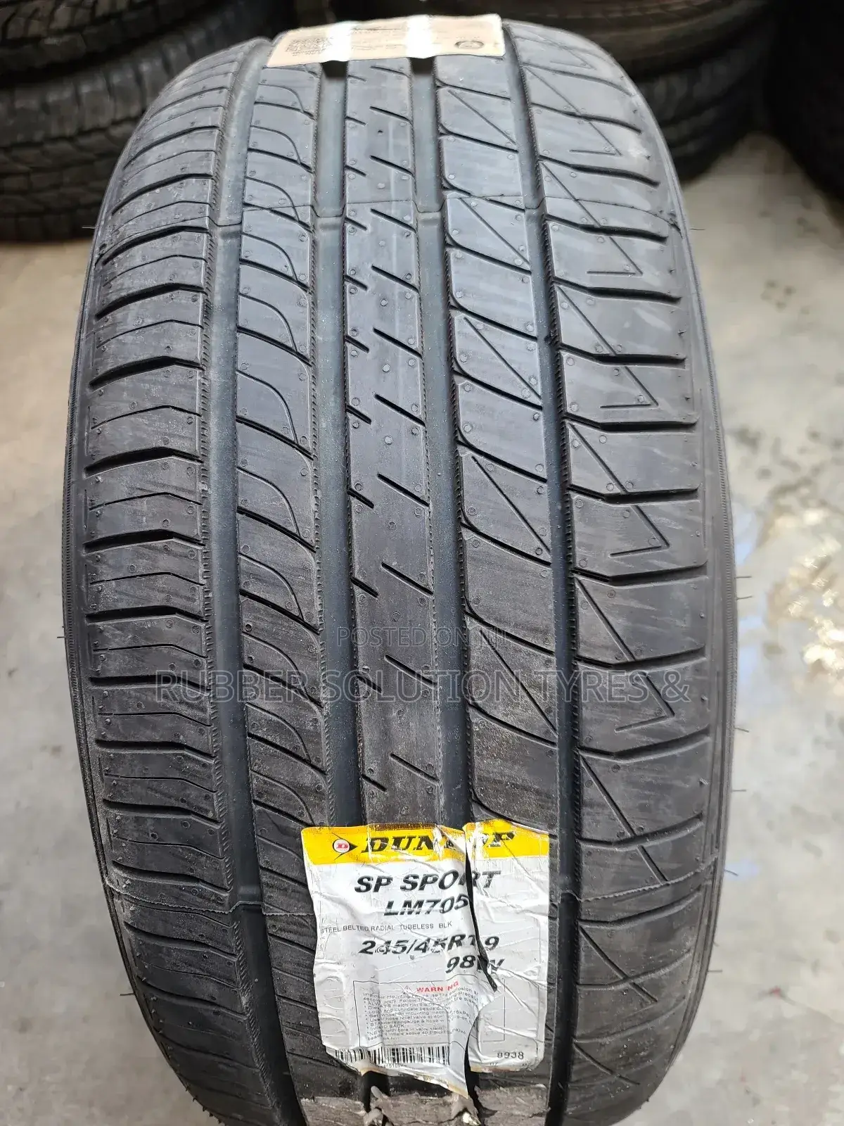 245 /45 R19 Dunlop Tyres SP SPORT Made in Japan