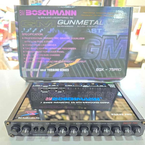 13 Volt Eqx-75pro) 7 Band Professional Parametric Graphic Equalizer