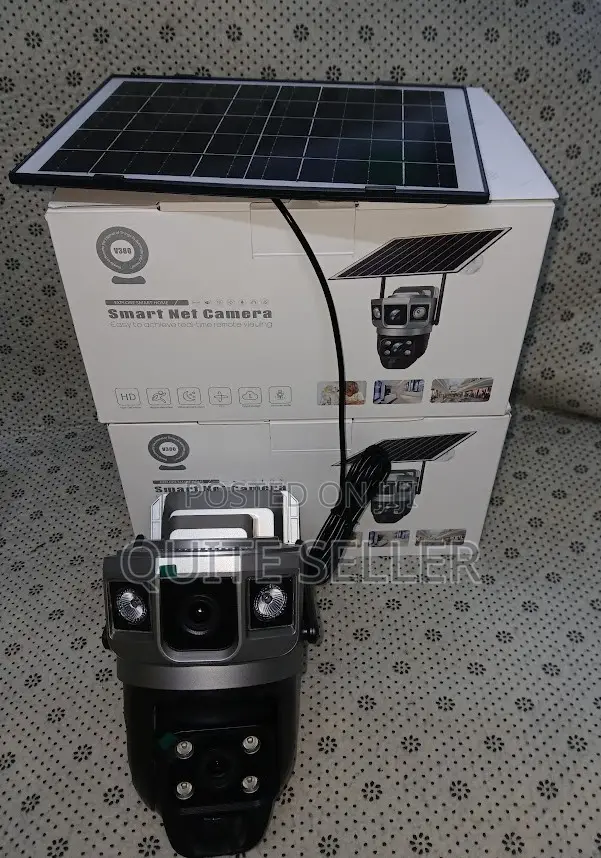 4g Outdoor PTZ Camera 20x Zoom Dual Lens Solar 4g