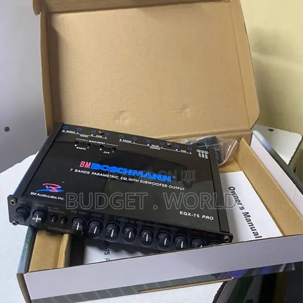 High Quality Boschmann Eqx-75pro 7 Band Parametric Equalizer