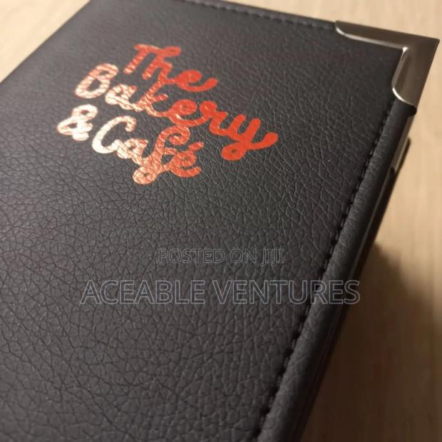 Hotel and Restaurant Bill Holder/Custom Branded With Logo - main view