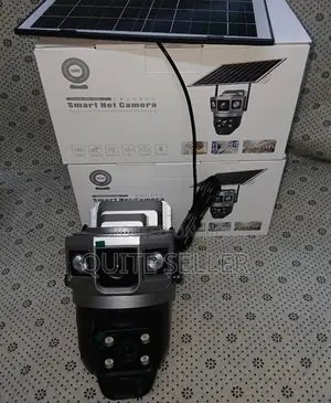 Smart Dual Lens Solar 4g Outdoor PTZ Camera 20x Zoom