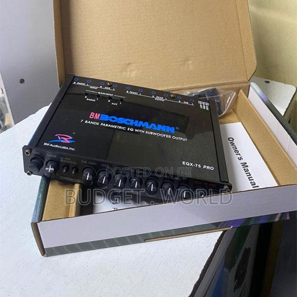 Professional Parametric Equalizer With Low Pass X-Over Eqx-75pro 7band - main view