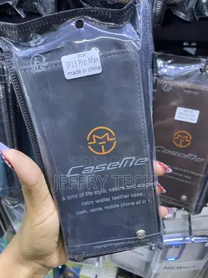 Nianl Leather Flip Case Wallet for iPhone 13 Pro Max