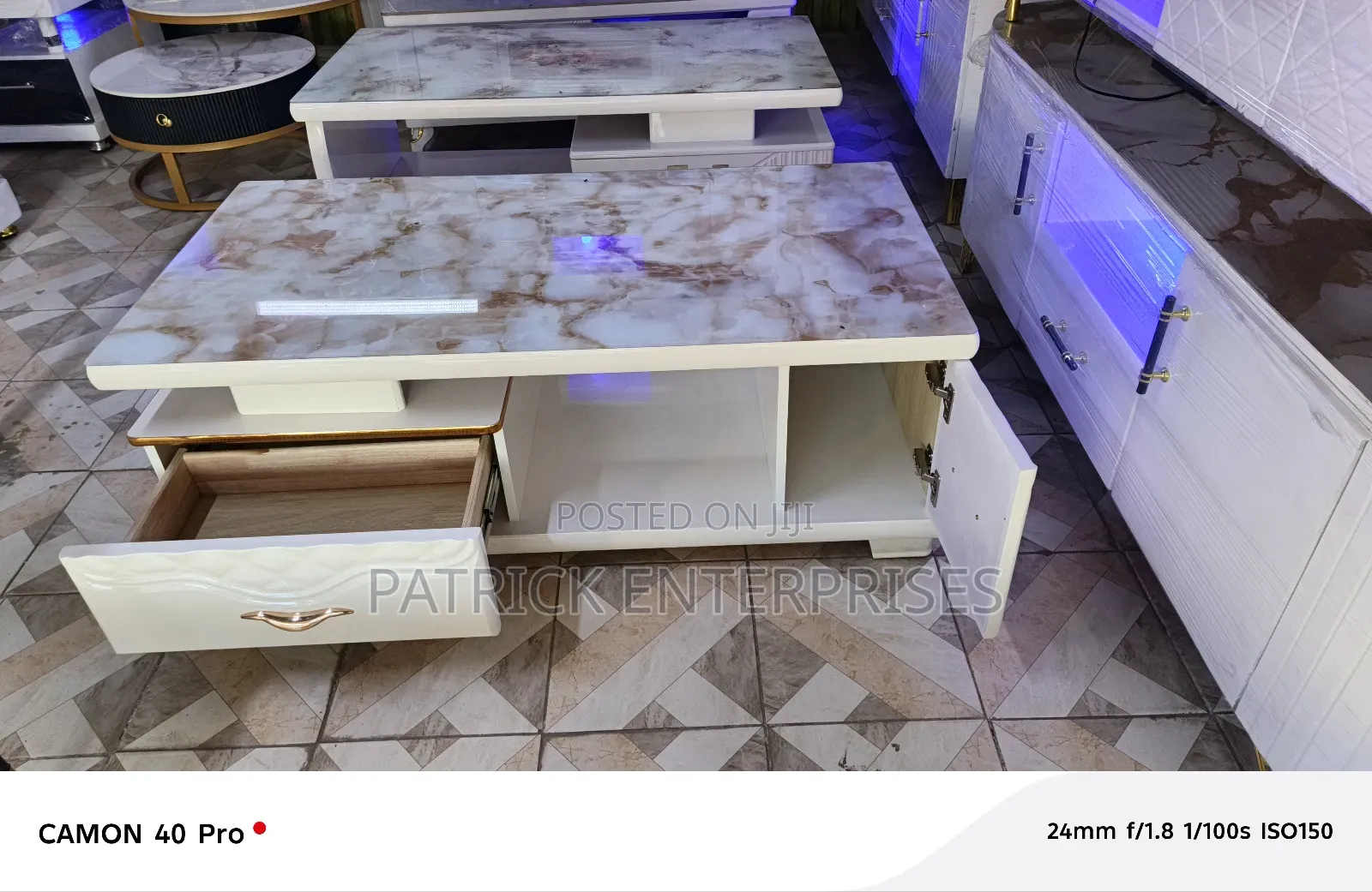 Imported Modern Marble Coffee Table