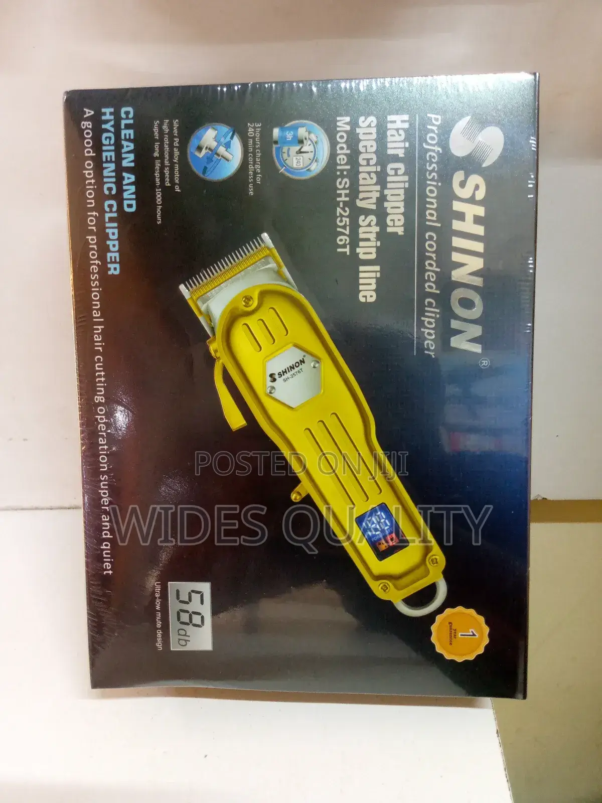 Shinon Hair Clippers. Rechargeable Hair Clipper