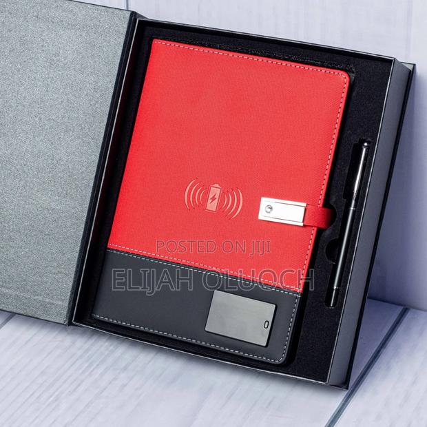 Advanced Smart A5 Notebook Portfolio, With Pendrive, Wireless Charging - thumbnail 3
