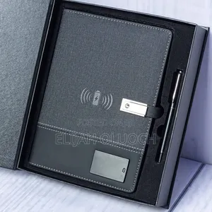 Advanced Smart A5 Notebook Portfolio, With Pendrive, Wireless Charging