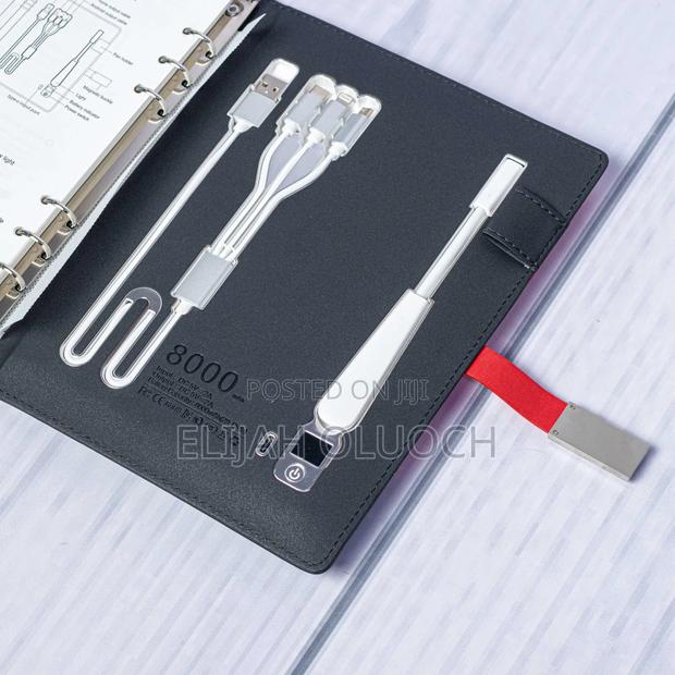 Advanced Smart A5 Notebook Portfolio, With Pendrive, Wireless Charging - thumbnail 7