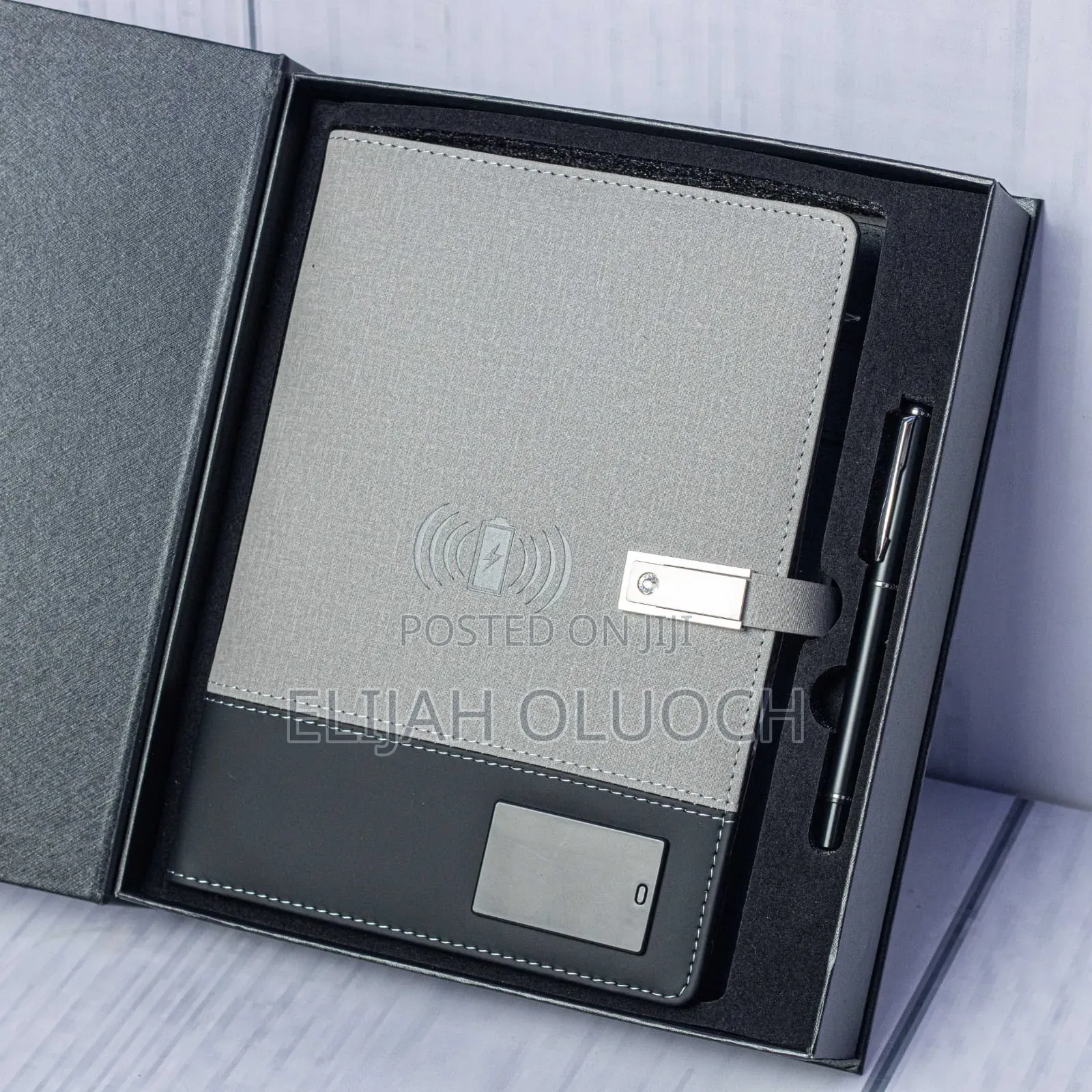 Advanced Smart A5 Notebook Portfolio, With Pendrive, Wireless Charging