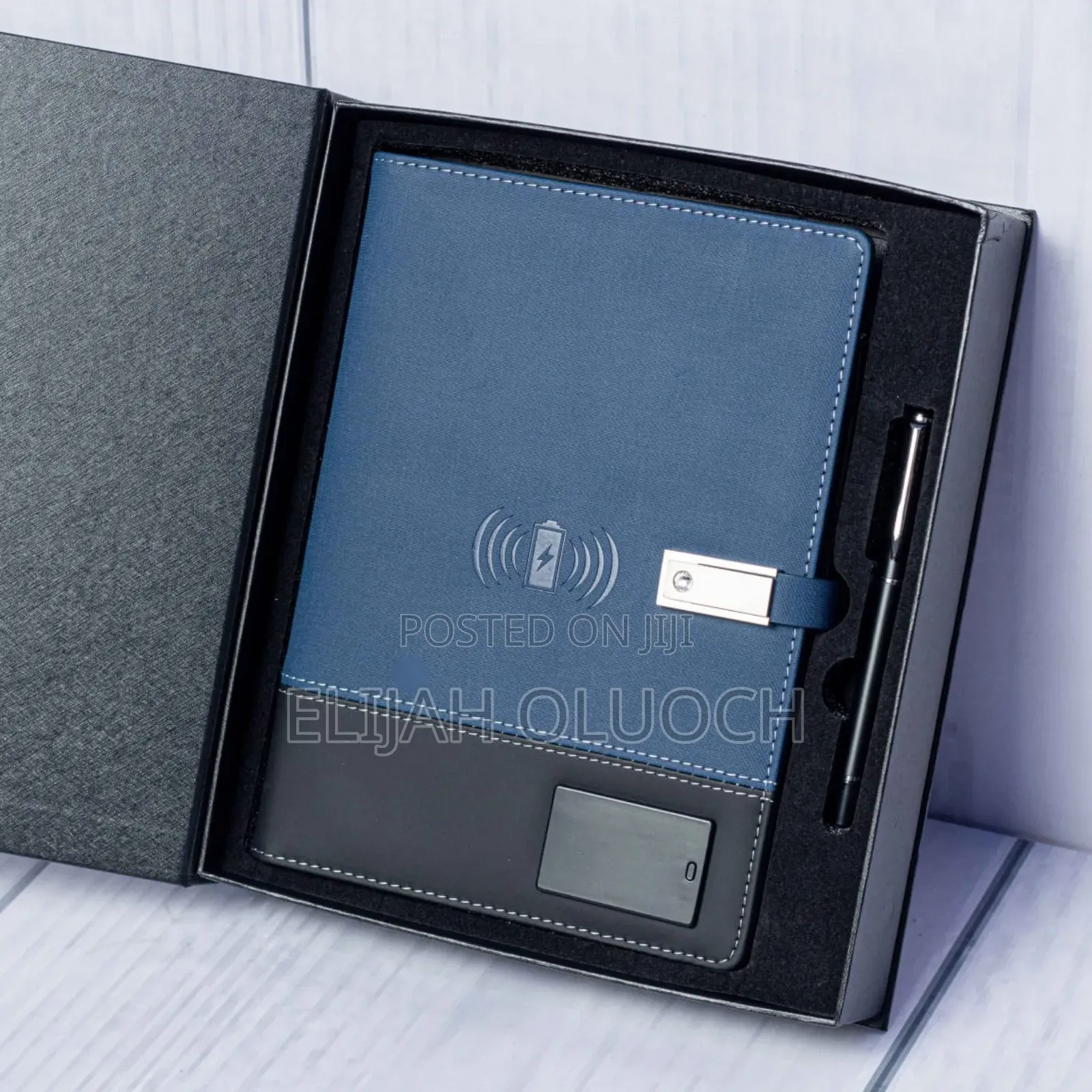 Advanced Smart A5 Notebook Portfolio, With Pendrive, Wireless Charging