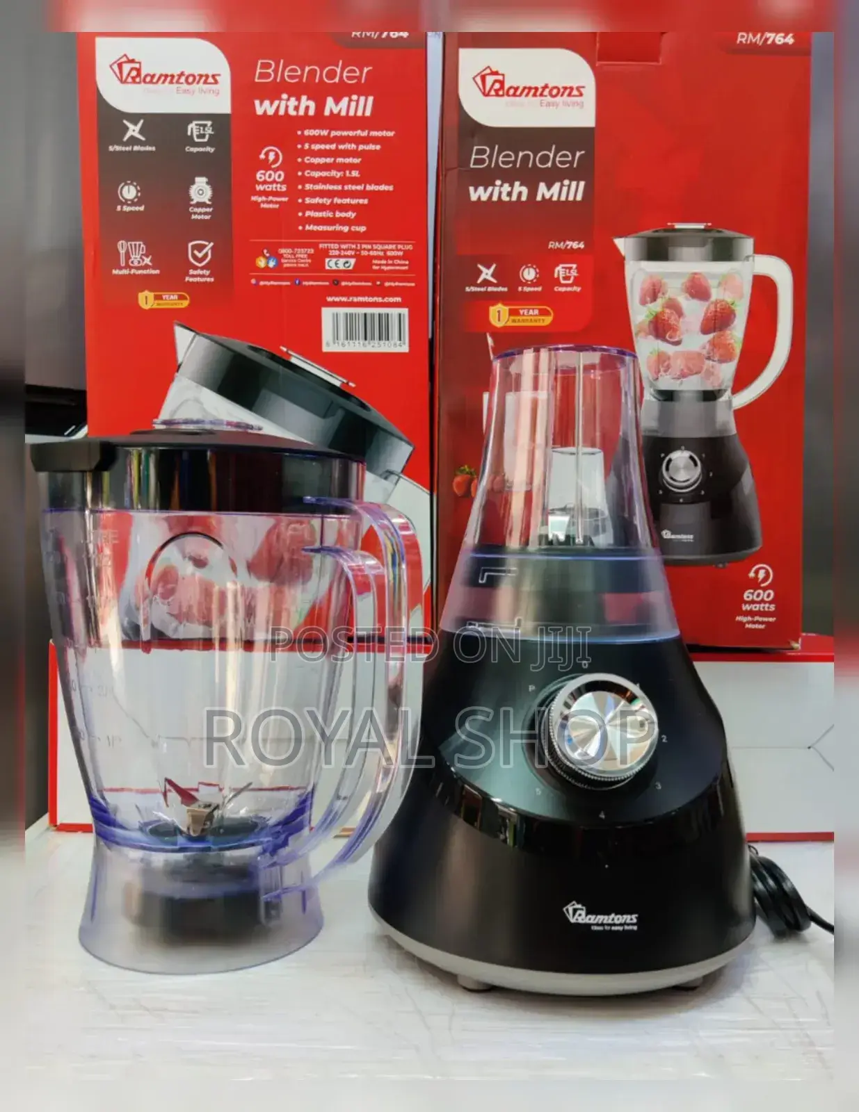 Ramtom Blender 2 in 1