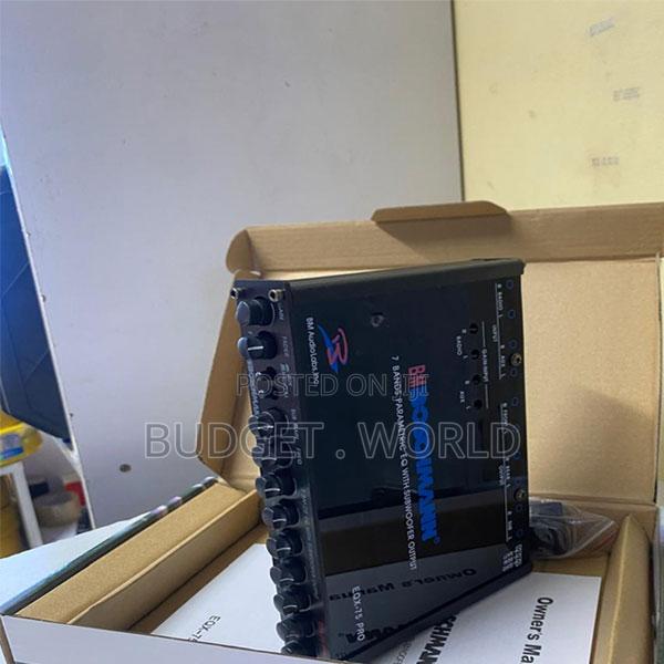 Low Pass X-Over 7 Band Parametric Pro Boschmann Eqx-75pro Equalizer - main view