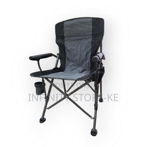 Heavy-Duty Foldable Camping Chair With Cup Holder - thumbnail 2