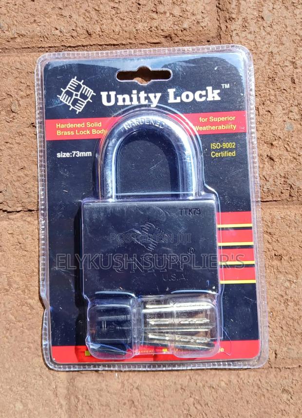 Padlock Unity - main view