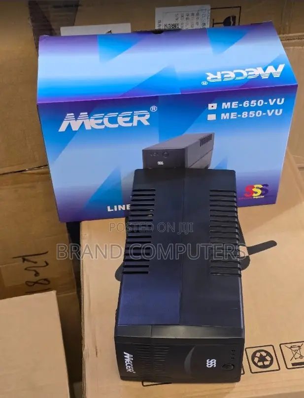 Mecer 850va (480w) Line Interactive Ups With Avr – Me-850-Vu