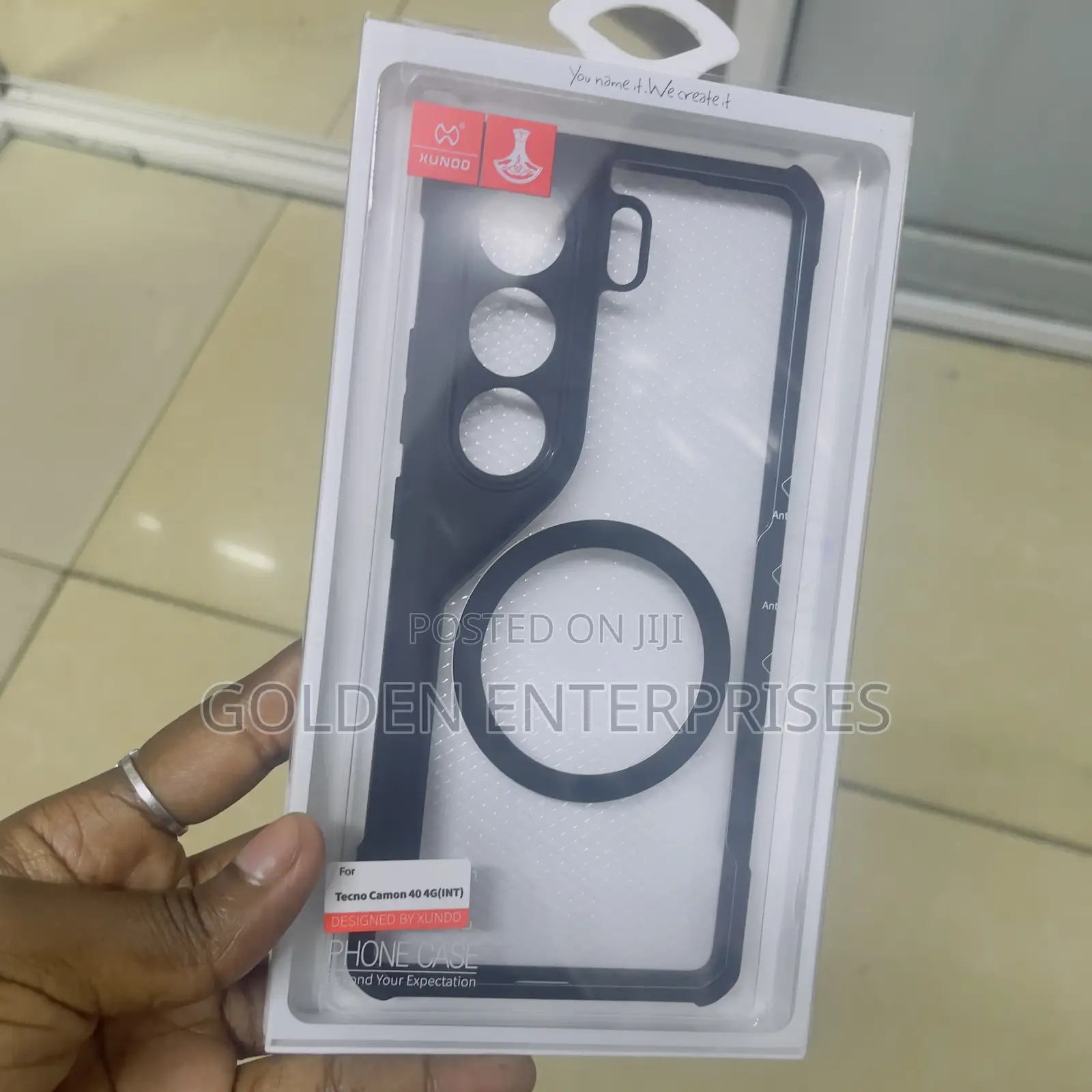 Xundo Tecno Camon 40 4g Back Case Cover