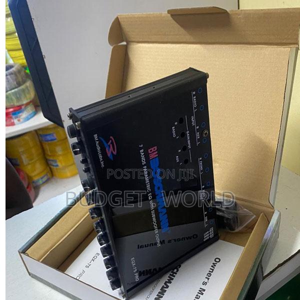 13 v Black Chassis Professional Graphic Equalizer – Eqx-75 Pro