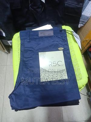 Black Navy Kids Khaki Trousers