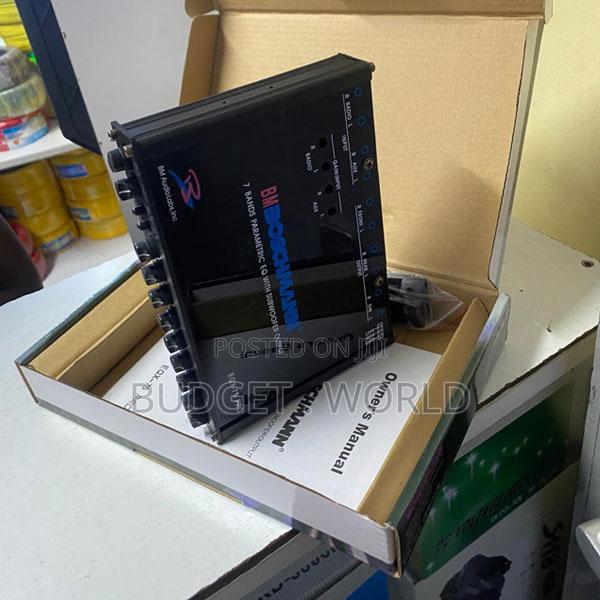 Subwoofer Output and Control 7-Band Graphic Equalizer, Eqx-75pro - main view