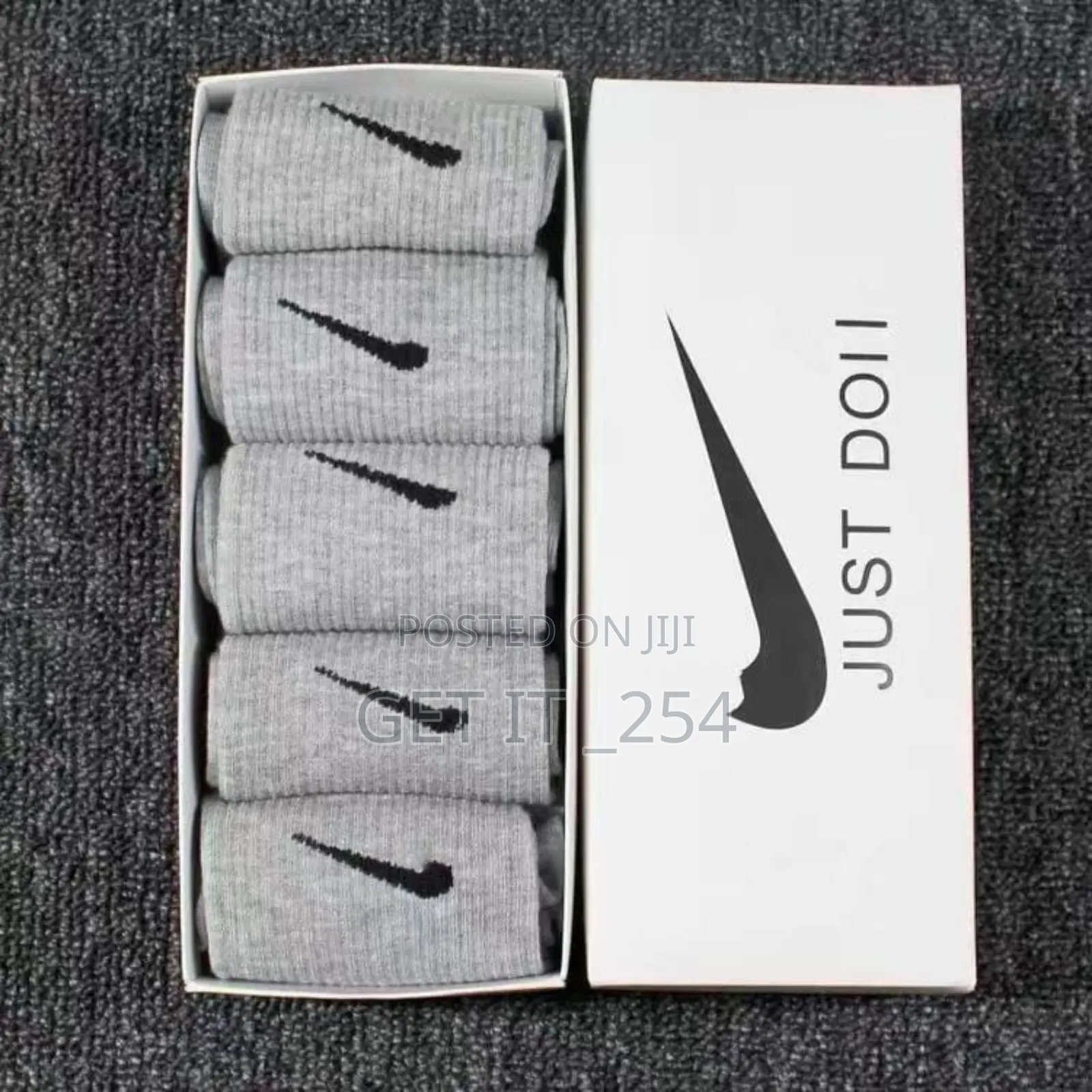 *5pairs Tube Nike Cotton Socks Pack*

♦ Size: Free Size