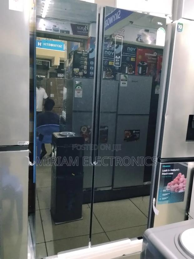 TCL Side by Side 521 Litres P692sbbg Black No Frost Fridge