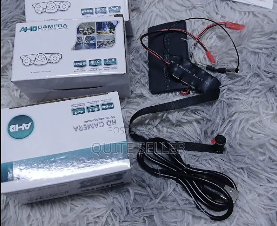 Smart 1080p Wifi Pinhole Spy Camera Motion Detection
