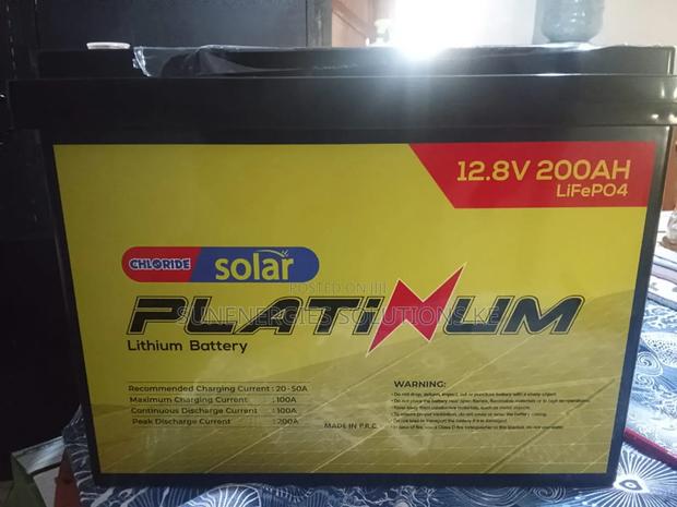 2.56kwh 12v Chloride Lithium Battery - main view