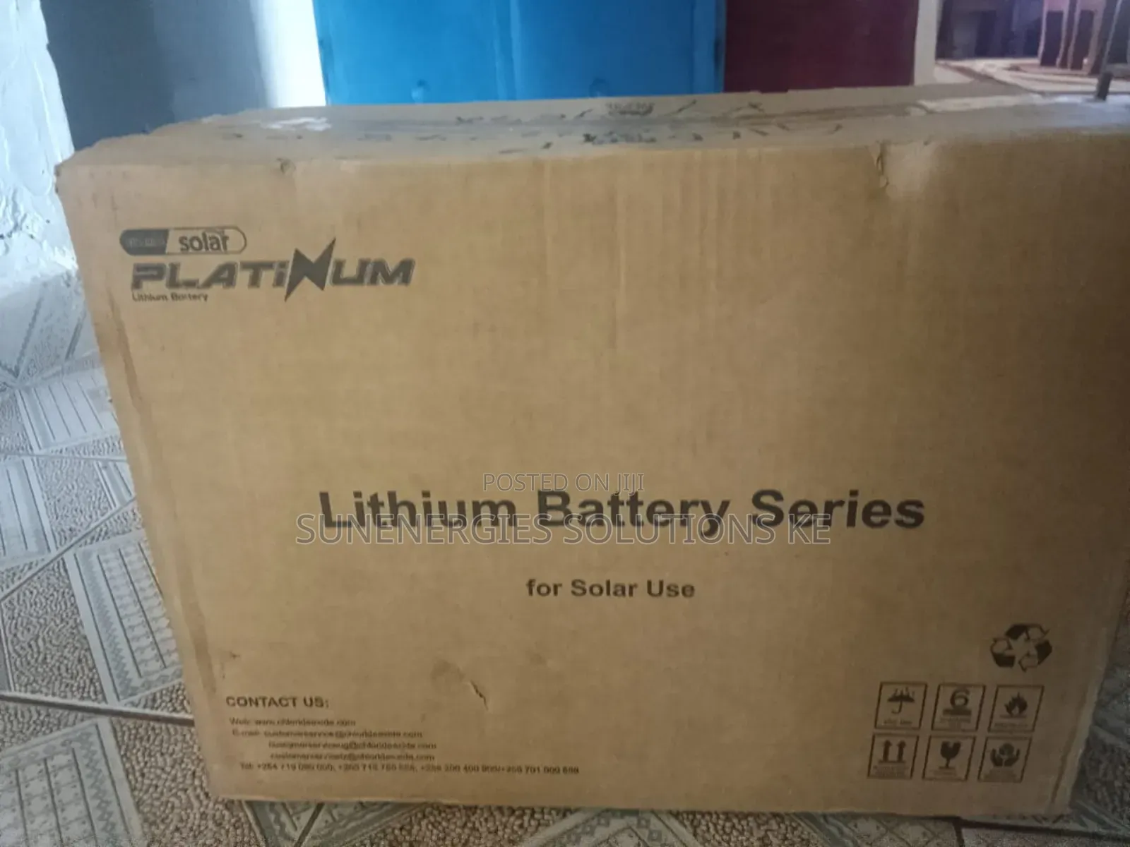 2.56kwh 12v Chloride Lithium Battery
