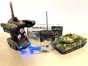 Remote Controlled Army Robot Tank / Transformer Car