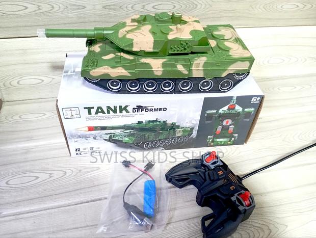 Remote Controlled Army Robot Tank / Transformer Car - thumbnail 3