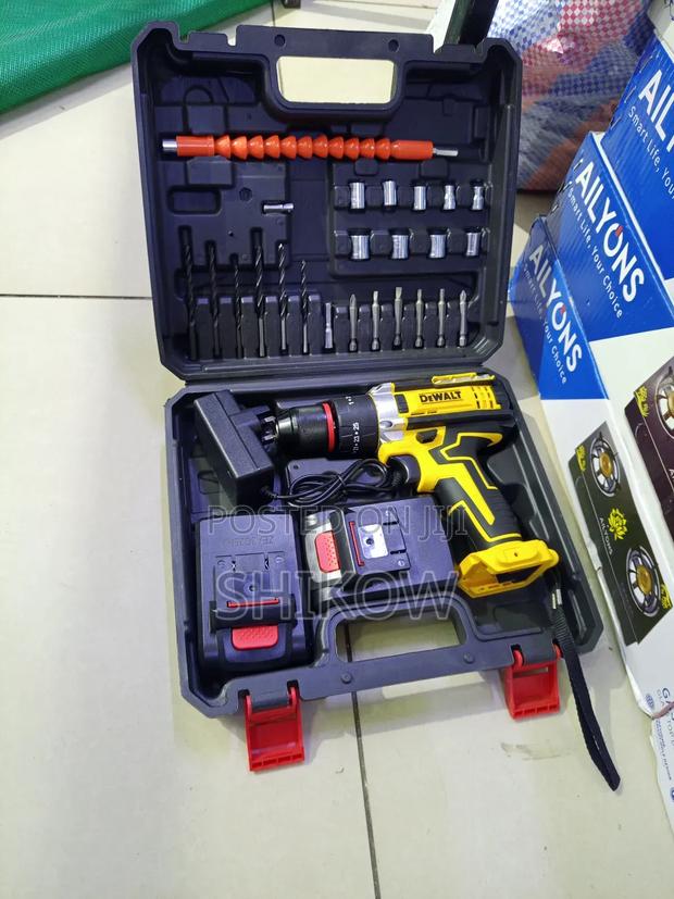 Dewalt 36v Advanced Cordless Drill + 2 Batteries + 41-Piece Tool Kit